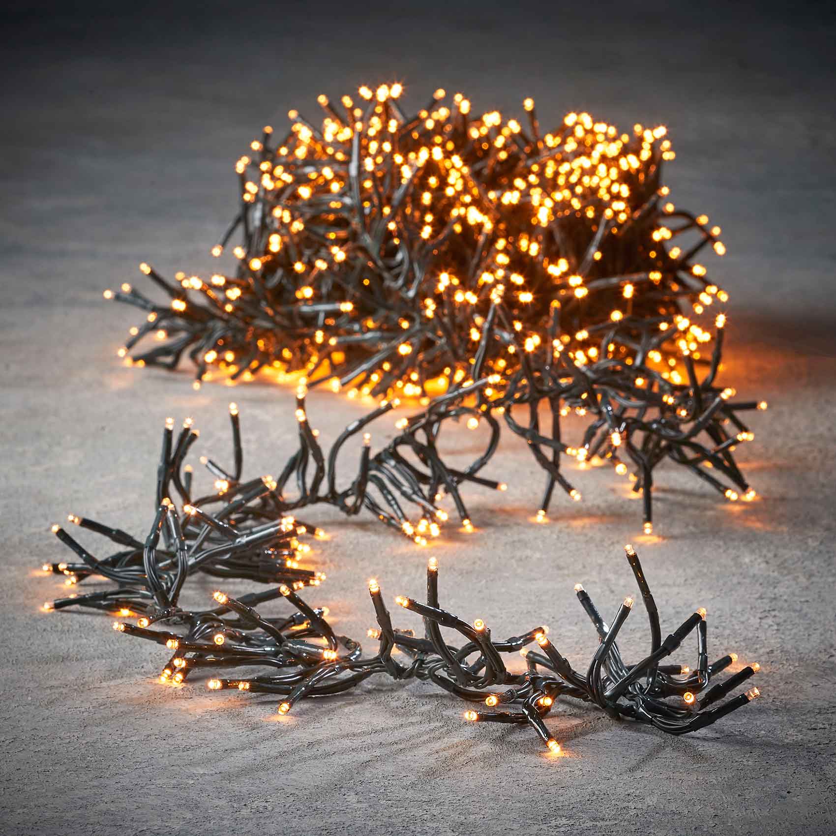 Luca Lighting Kerstverlichting - 768LED - 560cm - Extra Warm - 4 Stuks