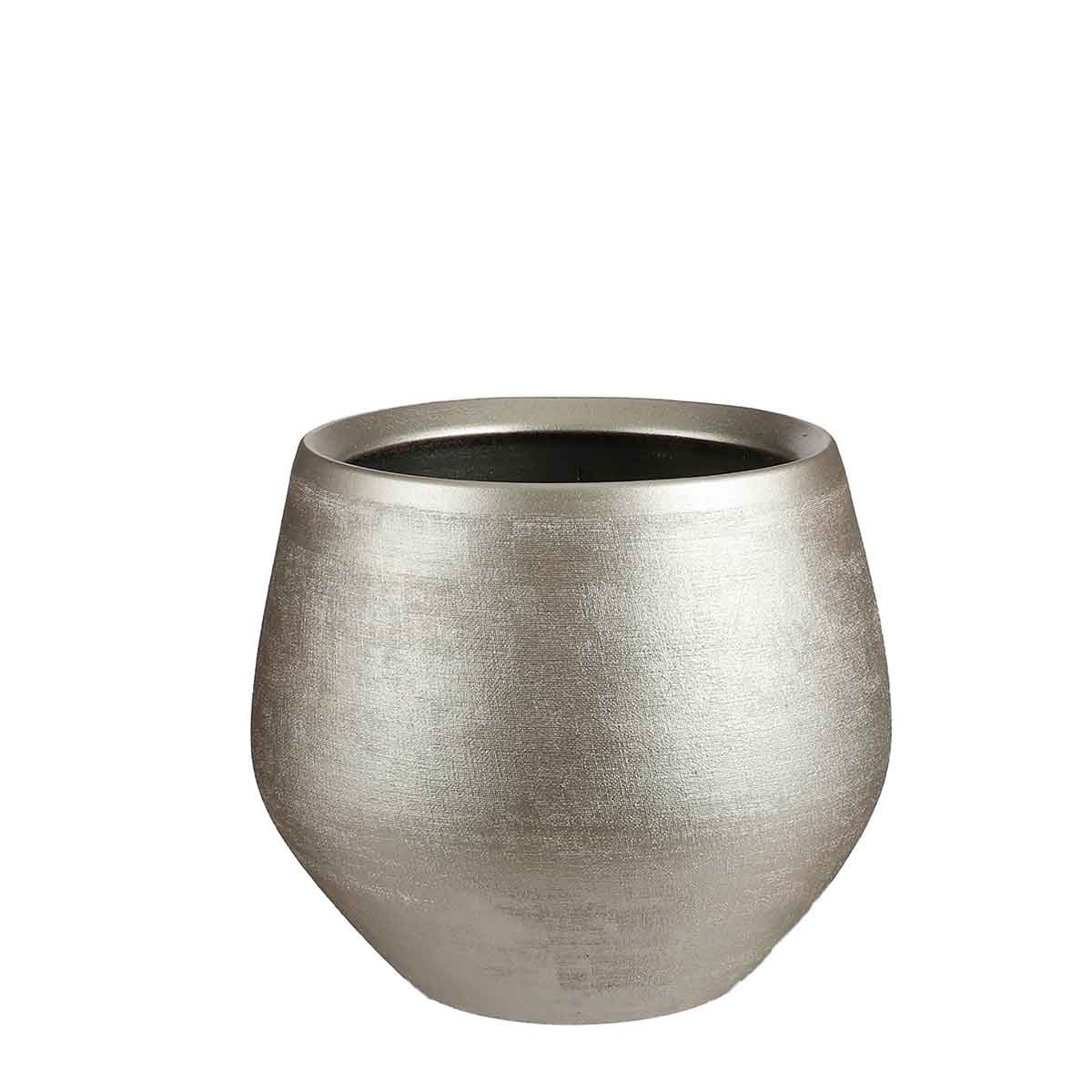 Mica Decorations douro ronde bloempot goud maat in cm: 25 x 29