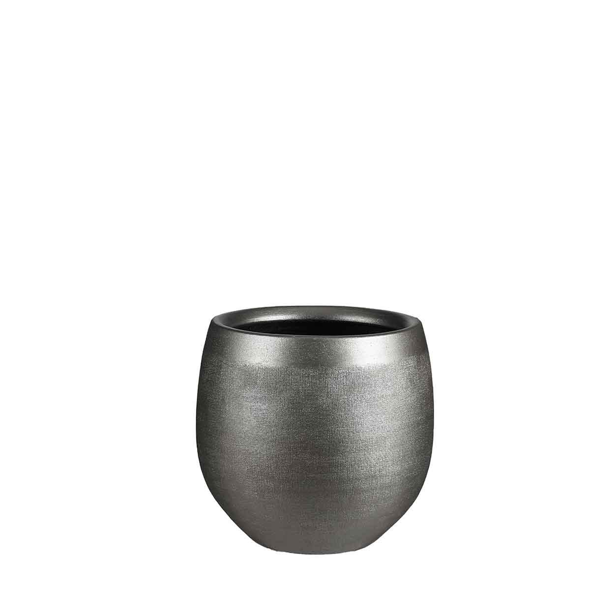 Mica Decorations douro ronde bloempot donkergoud maat in cm: 20 x 23