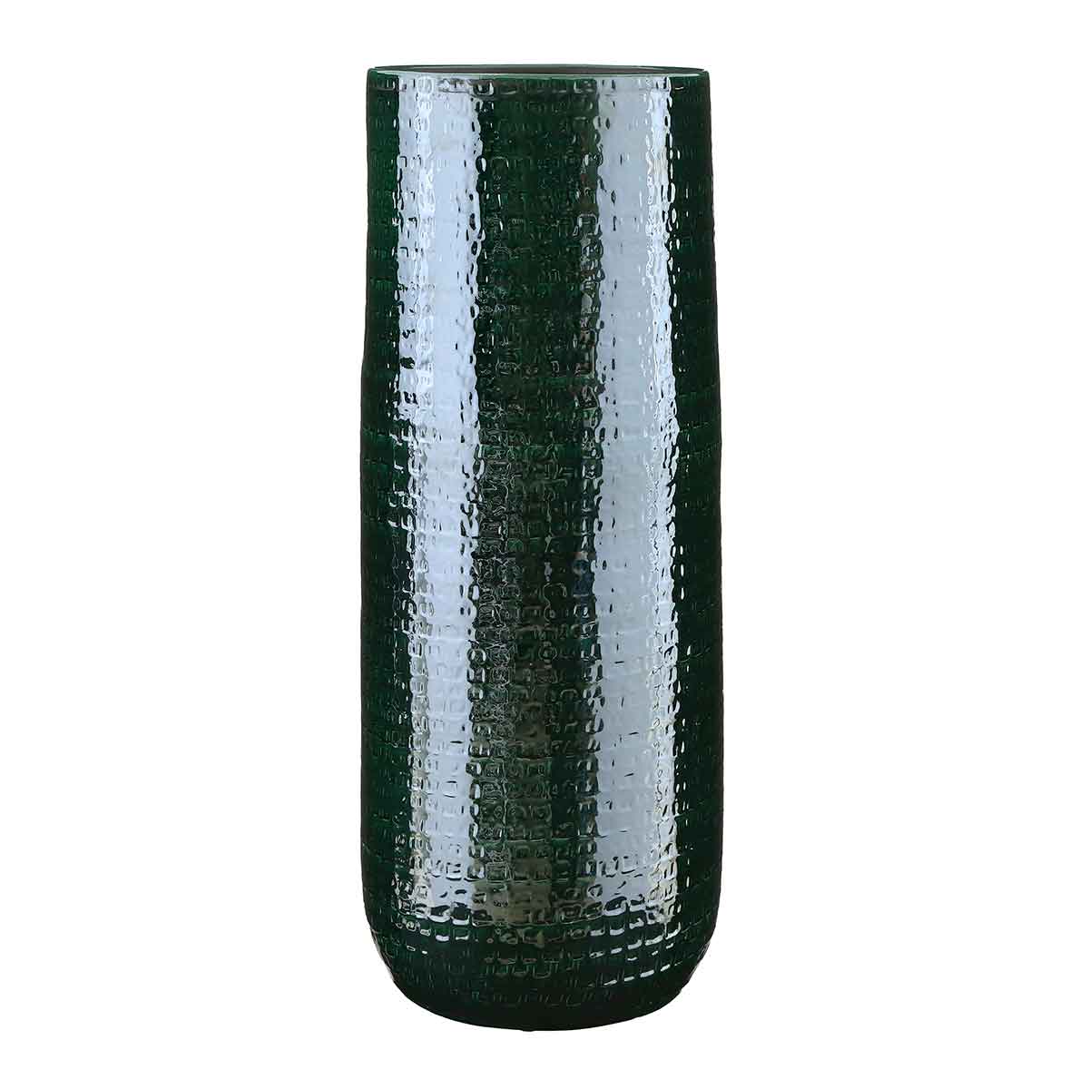 Mica Decorations Floyd Ronde Vaas - H70 x Ø28 cm - Keramiek - Groen