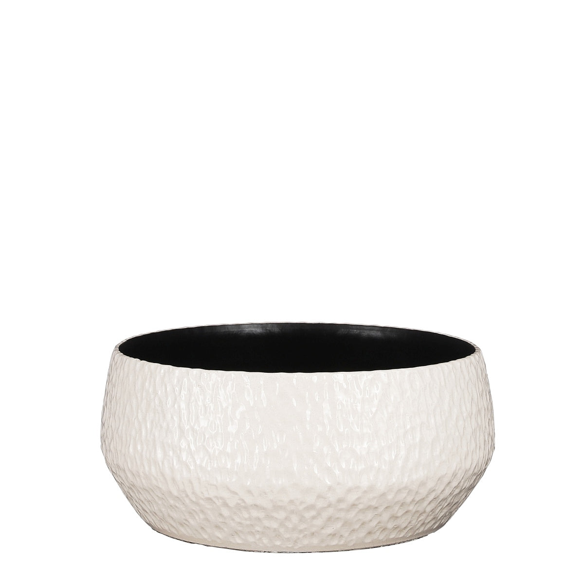 Mica Decorations Morris Schaal - 29x29x13 cm - Keramiek - Wit