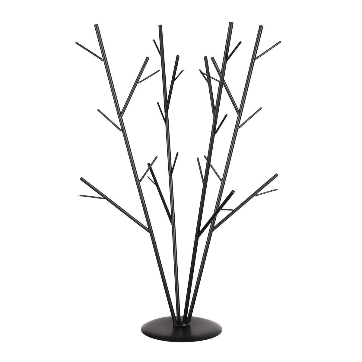 House of Seasons Tafel Standaard Kerstversiering - 52x52x81 cm - Zwart