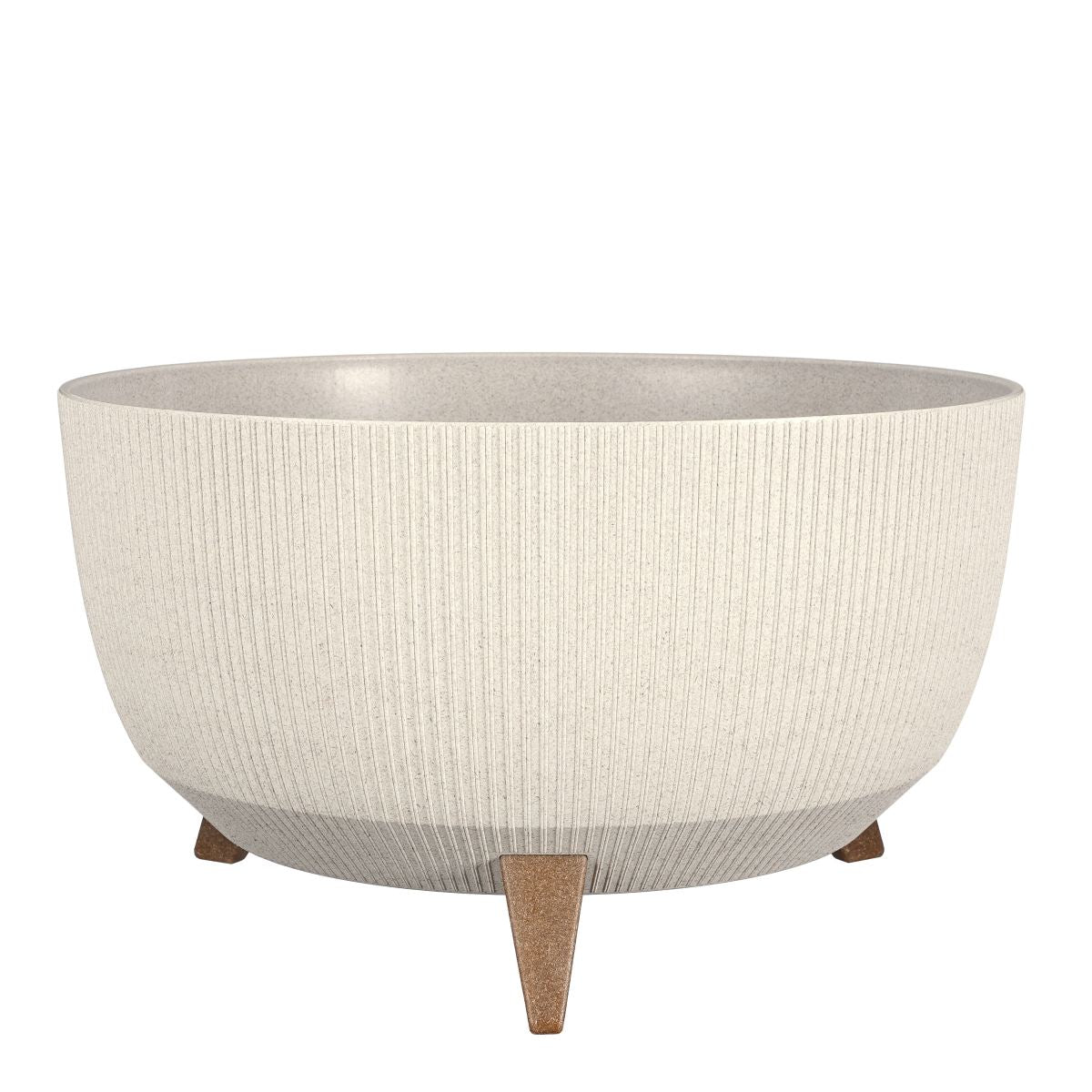 Mica Decorations Doppio Schaal - 47x47x22 cm - Polypropyleen - Wit
