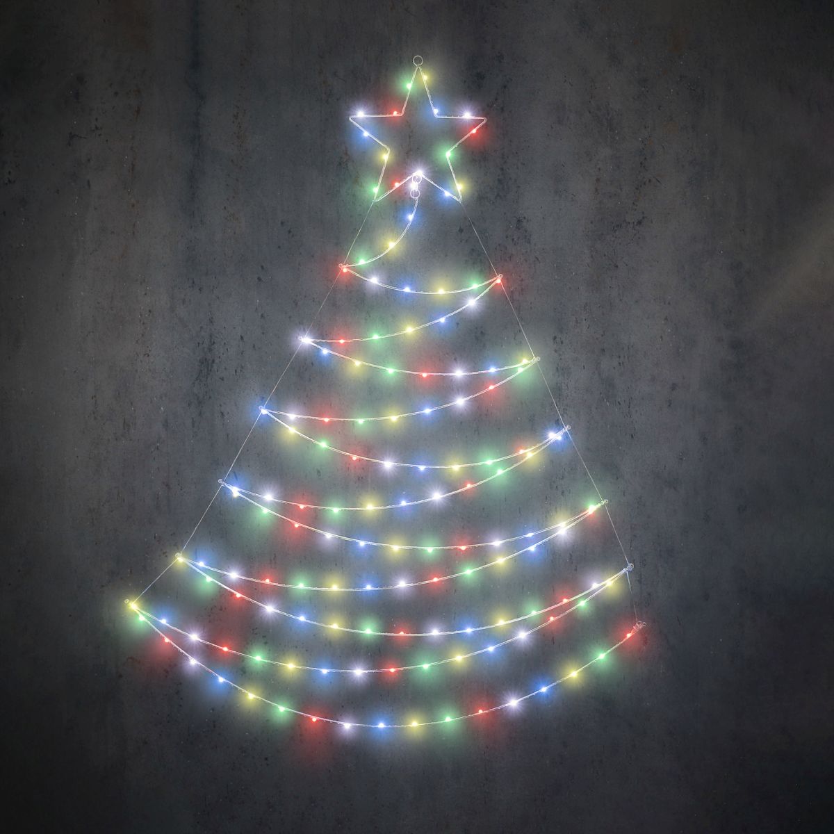 Luca Lighting Kerstboom 140 LED Kerstverlichting - 1x117x150 cm