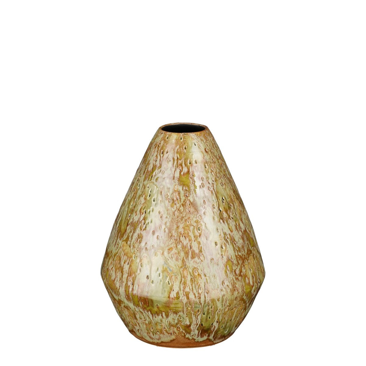 Mica Decorations Harris Vaas - 23x23x30 cm - Keramiek - Taupe