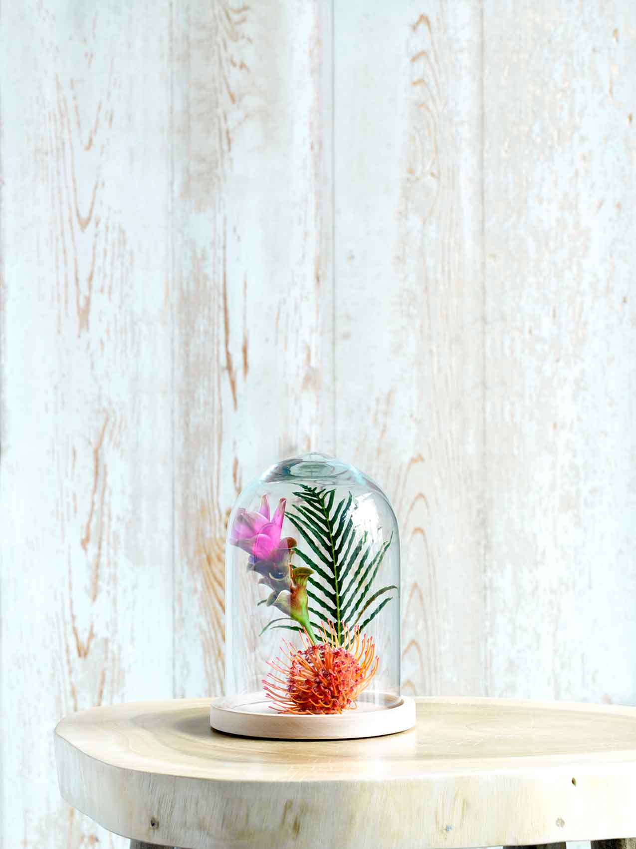 Mica Decorations Hella Stolp - H23 x Ø17 cm - Glas - Set van 2