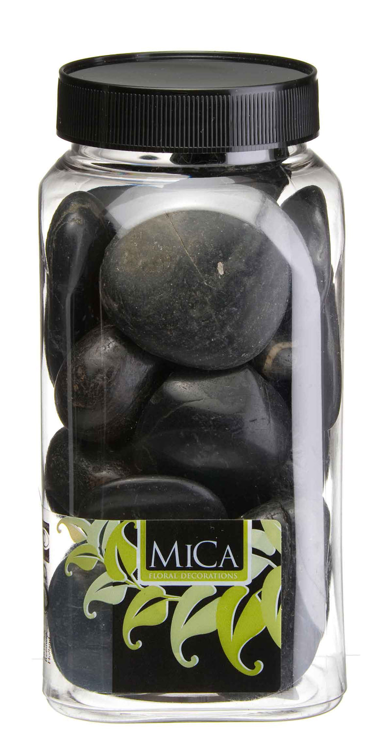 Mica Decorations steentjes mica zwart