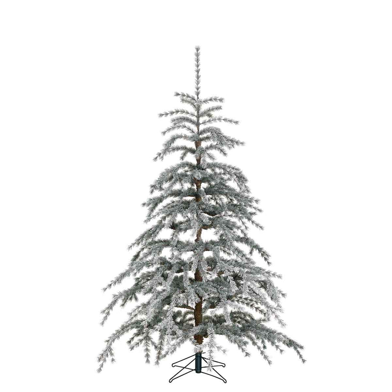 Black Box Springdale kunstkerstboom maat in cm: 215 x 152 besneeuwd