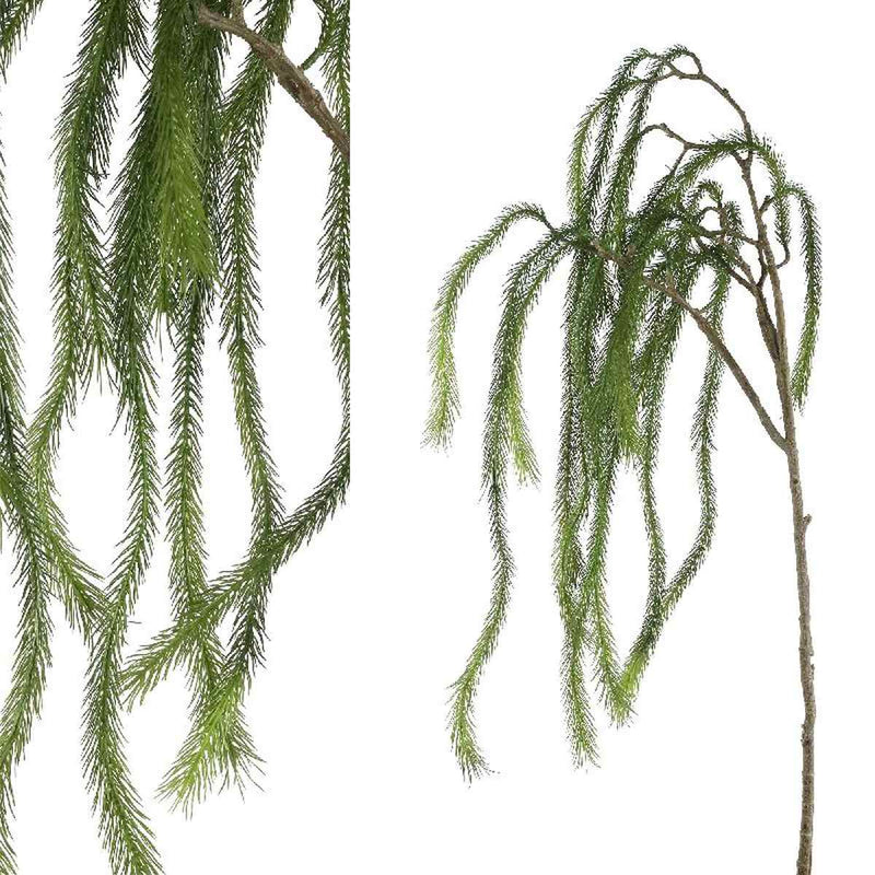 PTMD Dennenboom Kunsttak Hangend - 98 x 30 x 137 cm - Groen