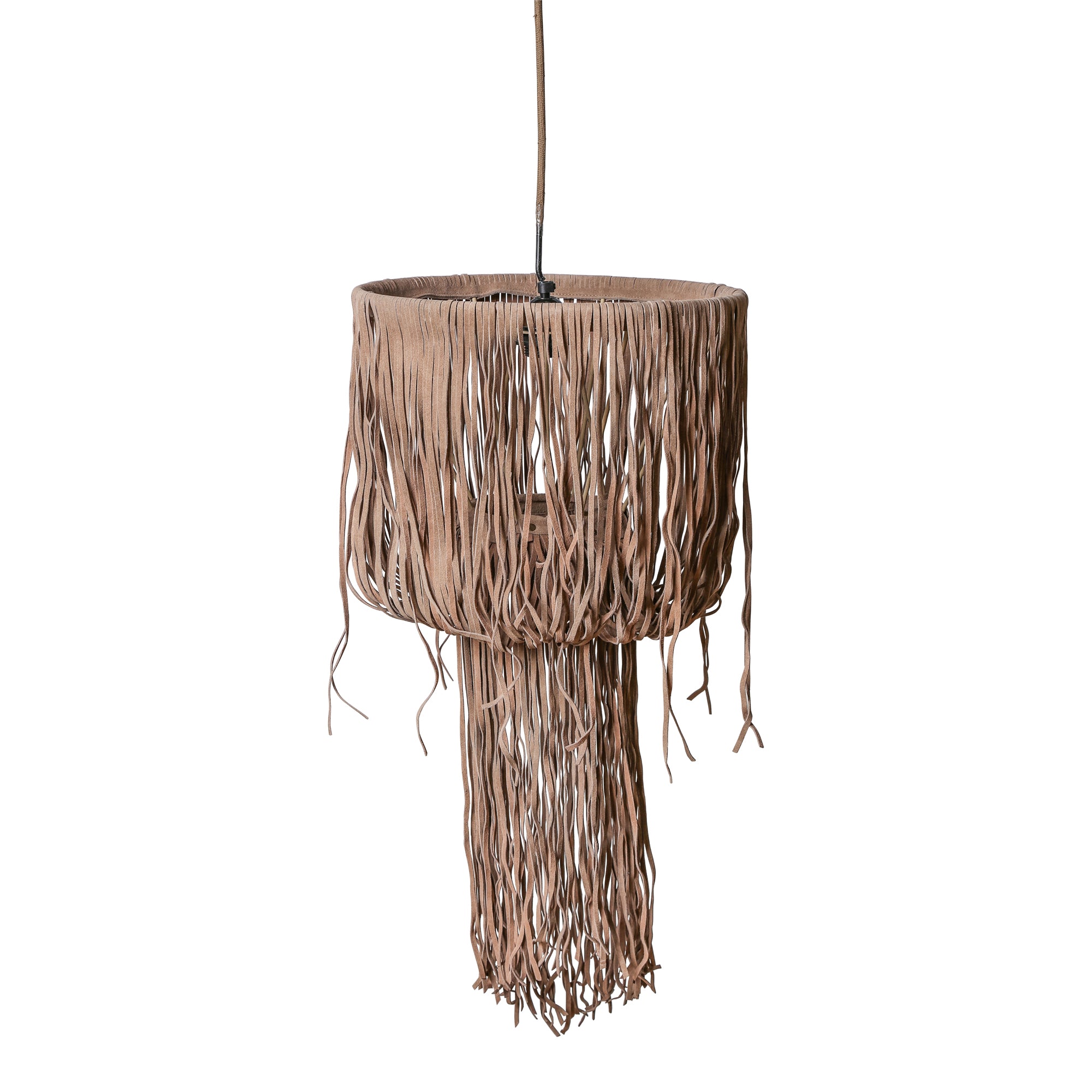 PTMD Renzo beige plafondlamp maat in cm: 50 x 50 x 80