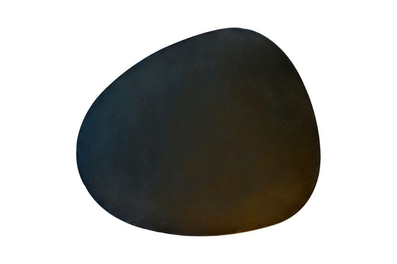PTMD Kris Bijzettafel - 50 x 43 x 84 cm - Metaal - Zwart - 3-Poot