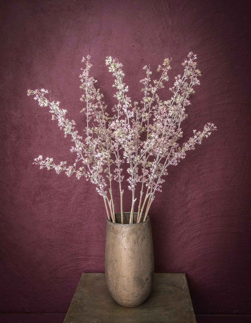 PTMD Twig Plant Osmanthus Kunsttak - 61 x 19 x 116 cm - Roze