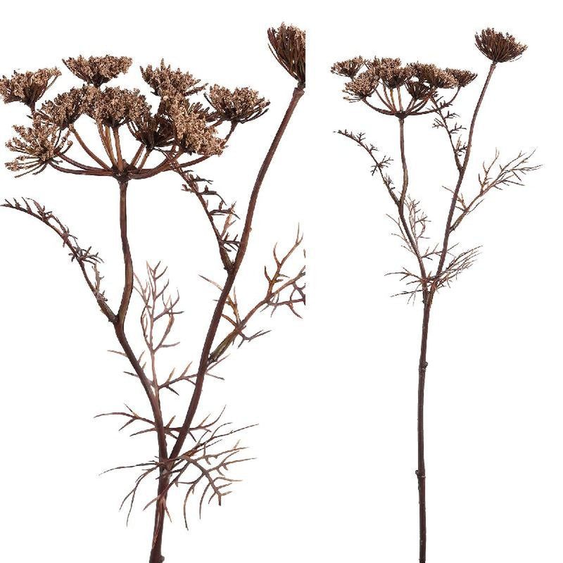 PTMD Twig Plant Wilde Peen Kunsttak - 21 x 10 x 43,5 cm - Bruin