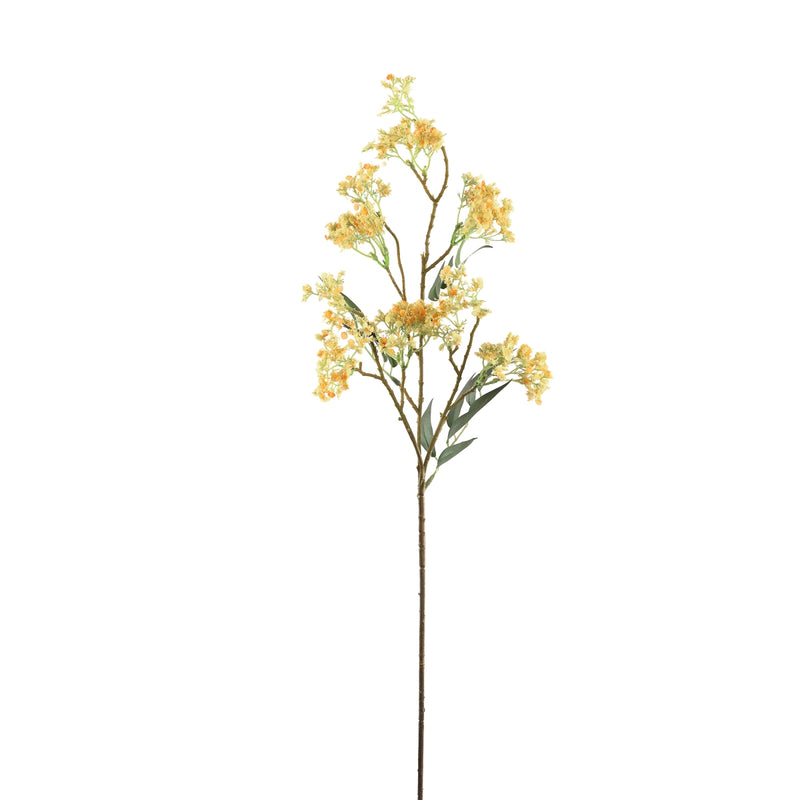 PTMD Garden Flower Bloem Kunsttak - 37 x 23 x 85 cm - Geel