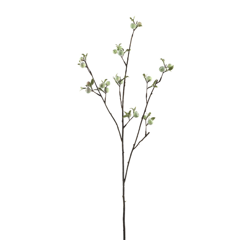 PTMD Berry Plant Appel Kunsttak - 49 x 23 x 71 cm - Groen