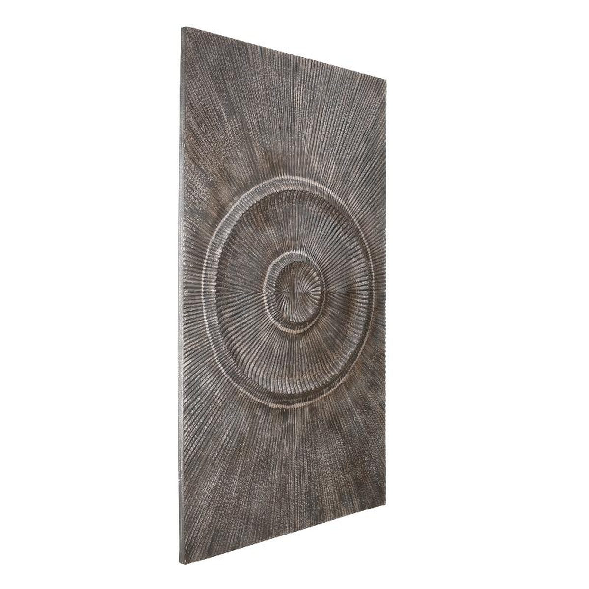 PTMD Winston Rechthoekig Wandpaneel - 180 x 5,5 x 100 cm - Hout - Wit