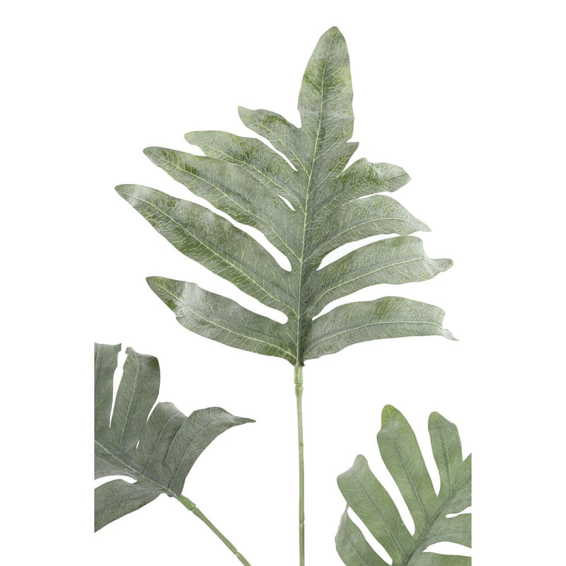 PTMD Leaves Plant Phlebodium Kunsttak - 65 x 30 x 106 cm - Groen
