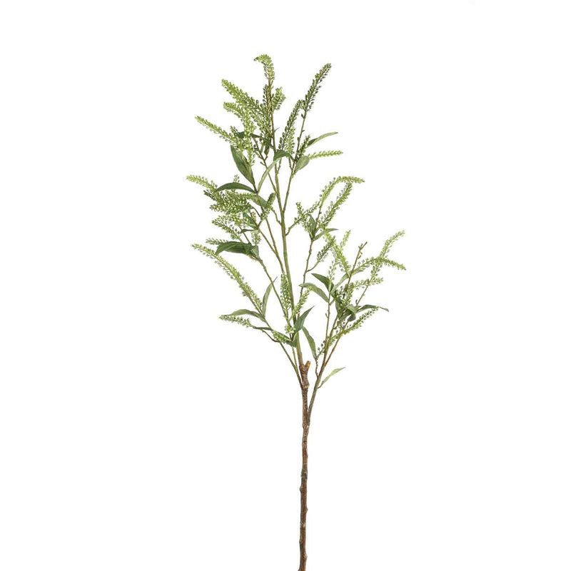 PTMD Berry Plant Karmozijnbes Kunsttak - 73 x 29 x 135 cm - Groen/geel