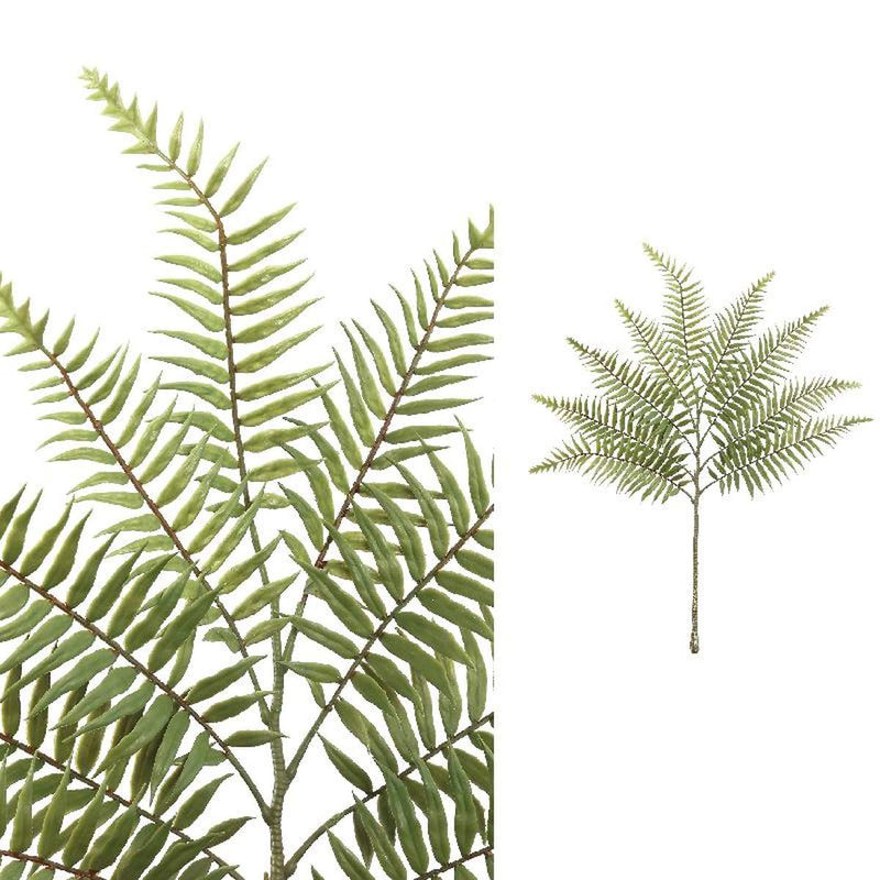 PTMD Leaves Plant Boston Varen Kunsttak - 39 x 49 x 64 cm - Groen
