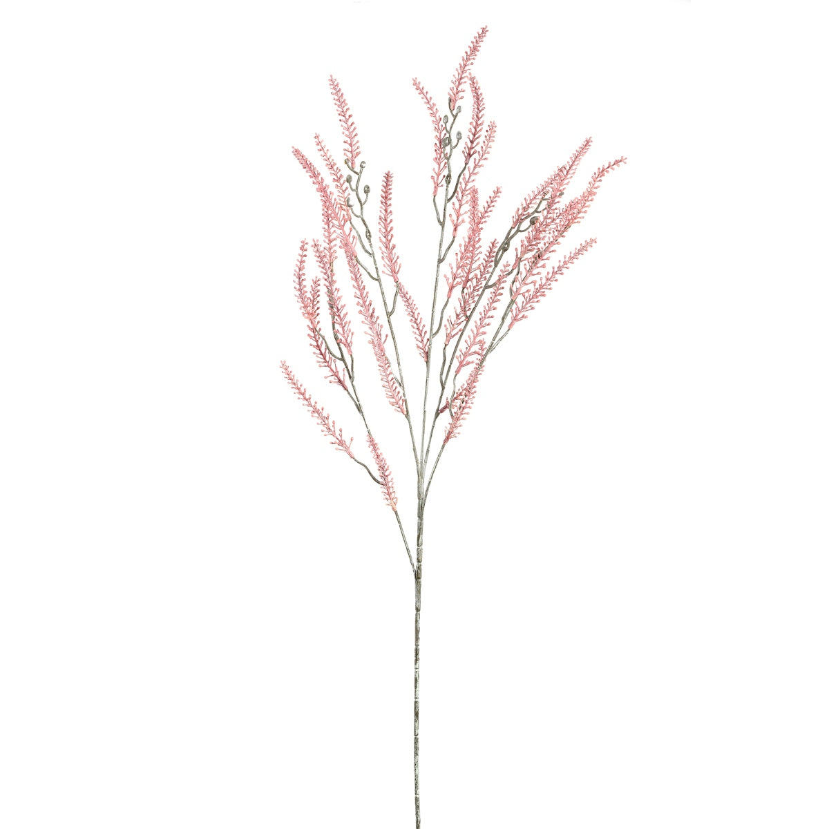 PTMD Leaves Plant Varen Kunsttak - 50 x 23 x 90 cm - Roze