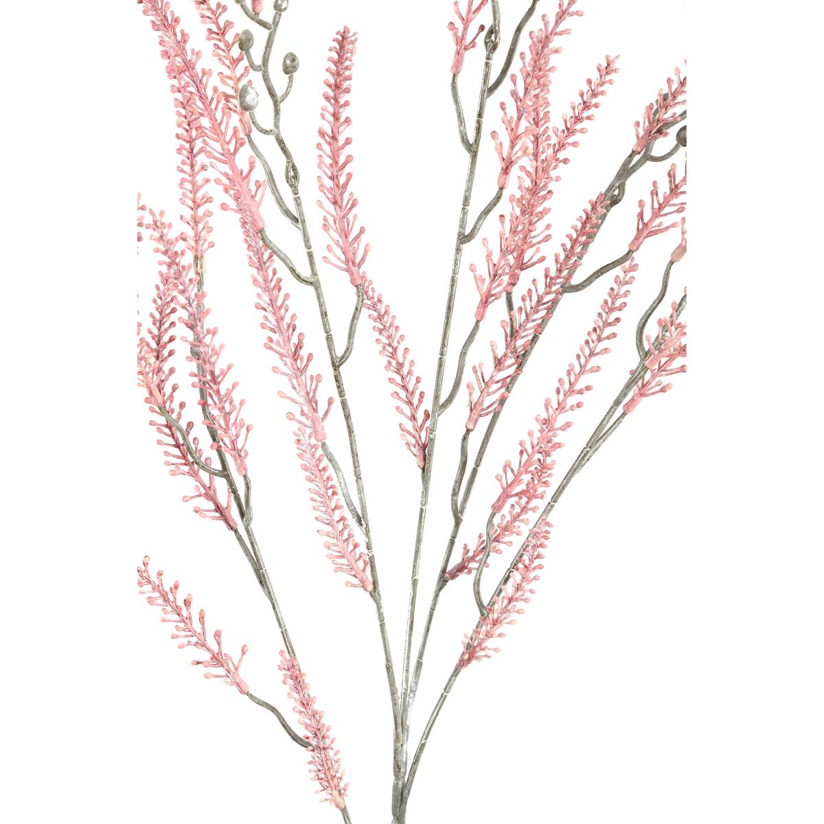 PTMD Leaves Plant Varen Kunsttak - 50 x 23 x 90 cm - Roze