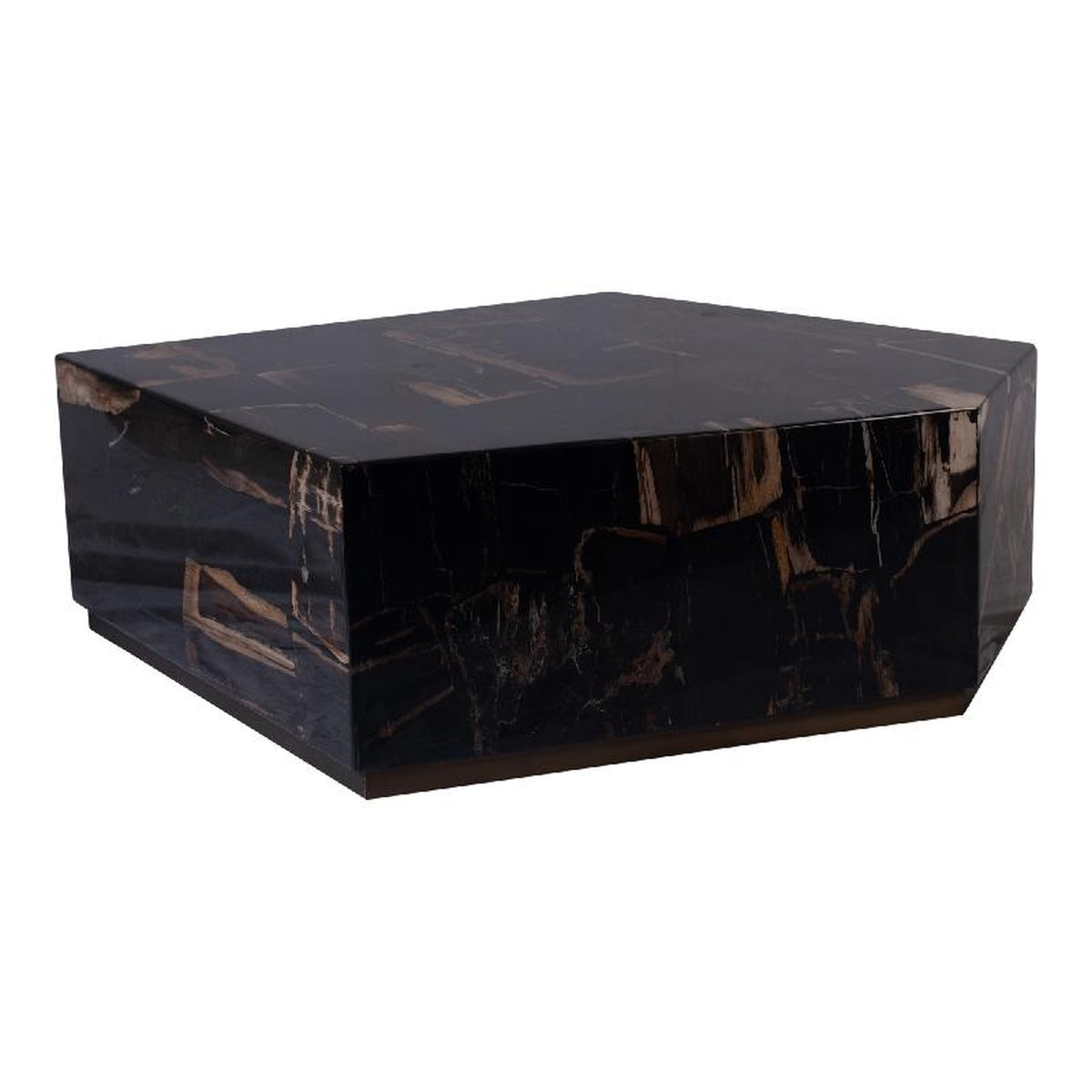 PTMD Rayn Salotnafel - 87 x 80 x 31 cm - Hout - Zwart