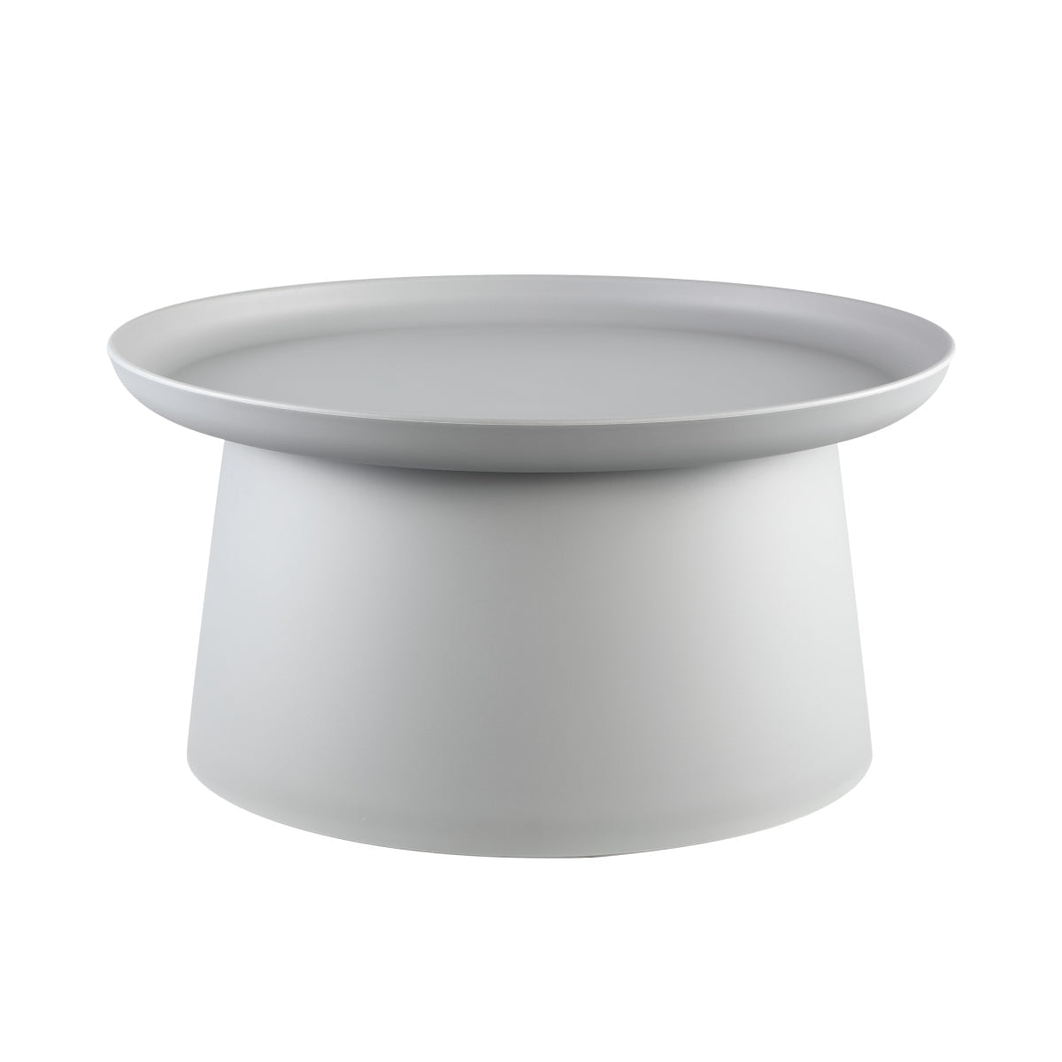 PTMD Nicca Tuinstoel - 70 x 70 x 36 cm  - Polypropyleen - Grijs