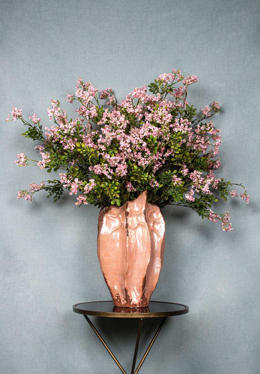 PTMD Bloedendhart Kunsttak - 46 x 15 x 89 cm - Roze