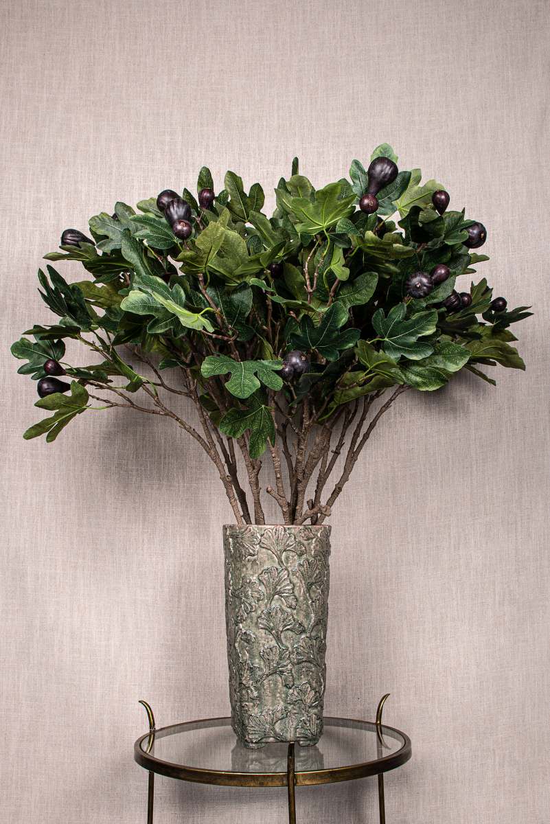 PTMD Vijgen Kunsttak - 90 x 42 x 91 cm  - Kunststof - Groen
