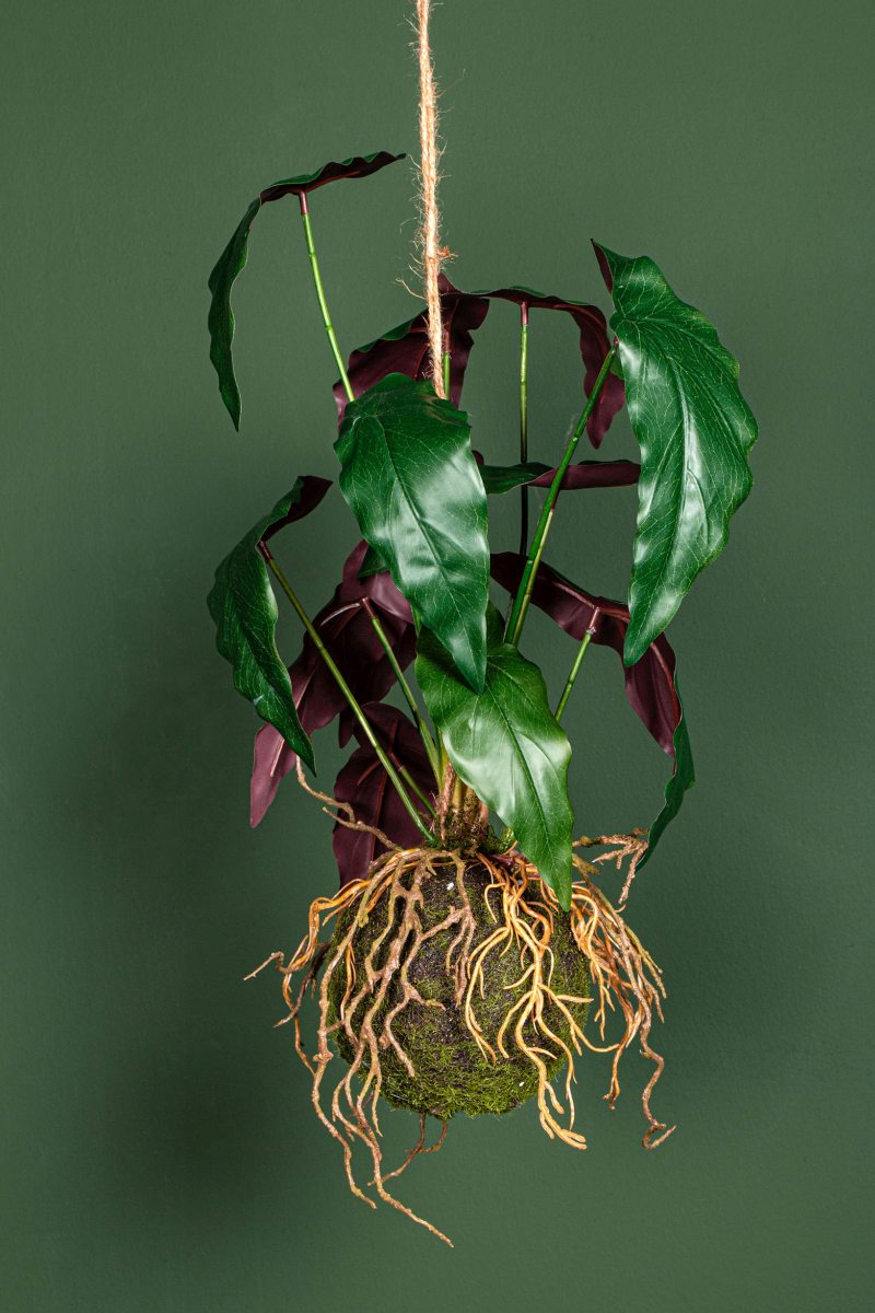 PTMD Trifolium Kunstplant - 30 x 28 x 42 cm  - Kunststof - Groen