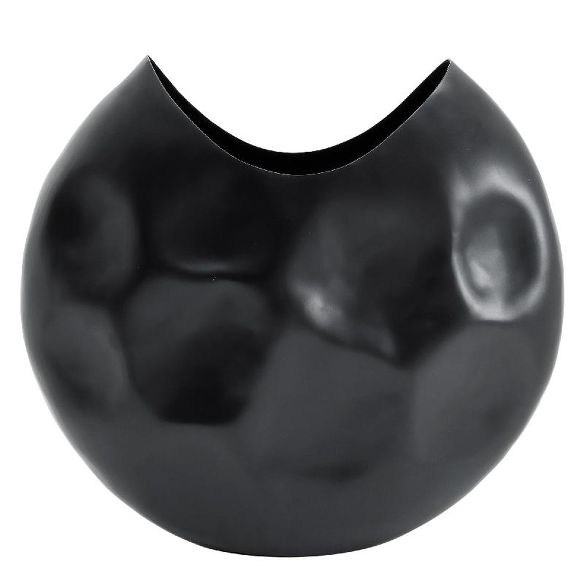 PTMD Lio Ovale Bloempot - 48 x 15 x 40 cm - Aluminium - Goud