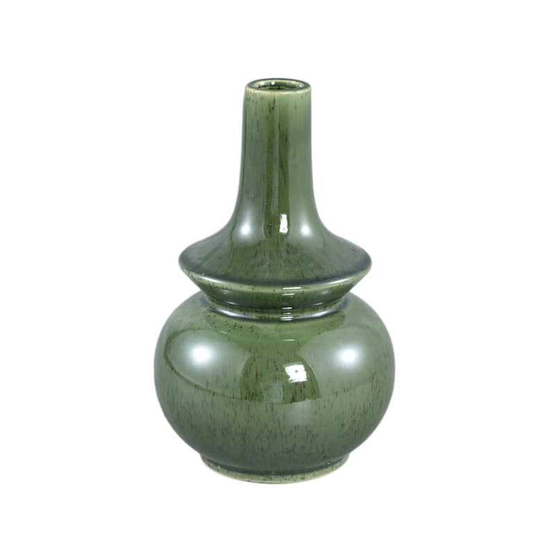 PTMD Cyra Vaas - 17 x 17 x 27 cm - Keramiek - Groen