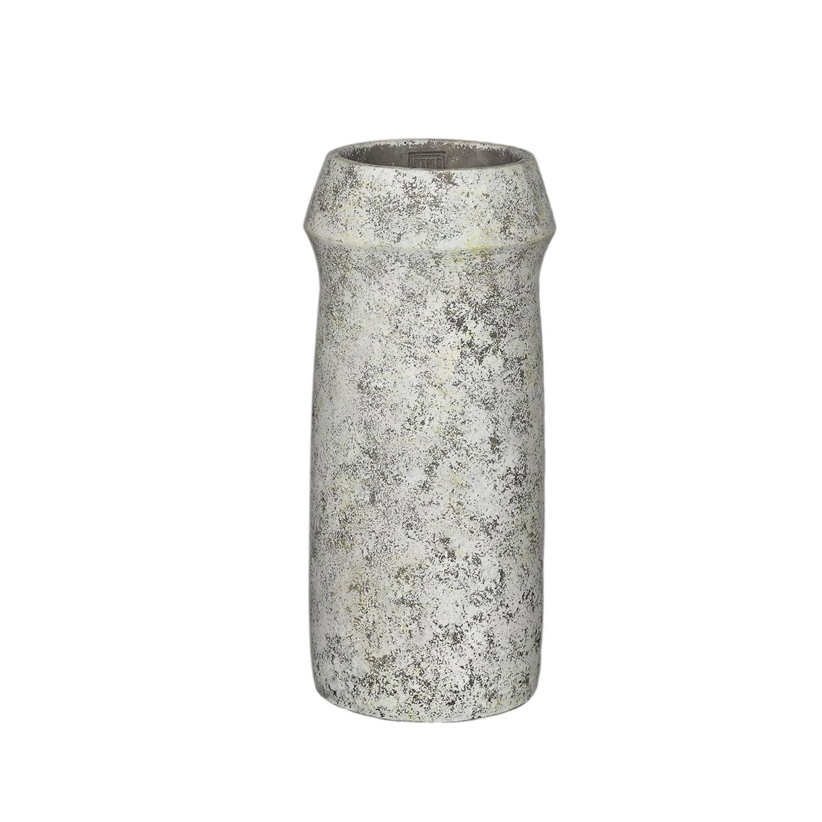 PTMD Nimma Bloempot - 20 x 20 x 45 cm  - Cement - Grijs