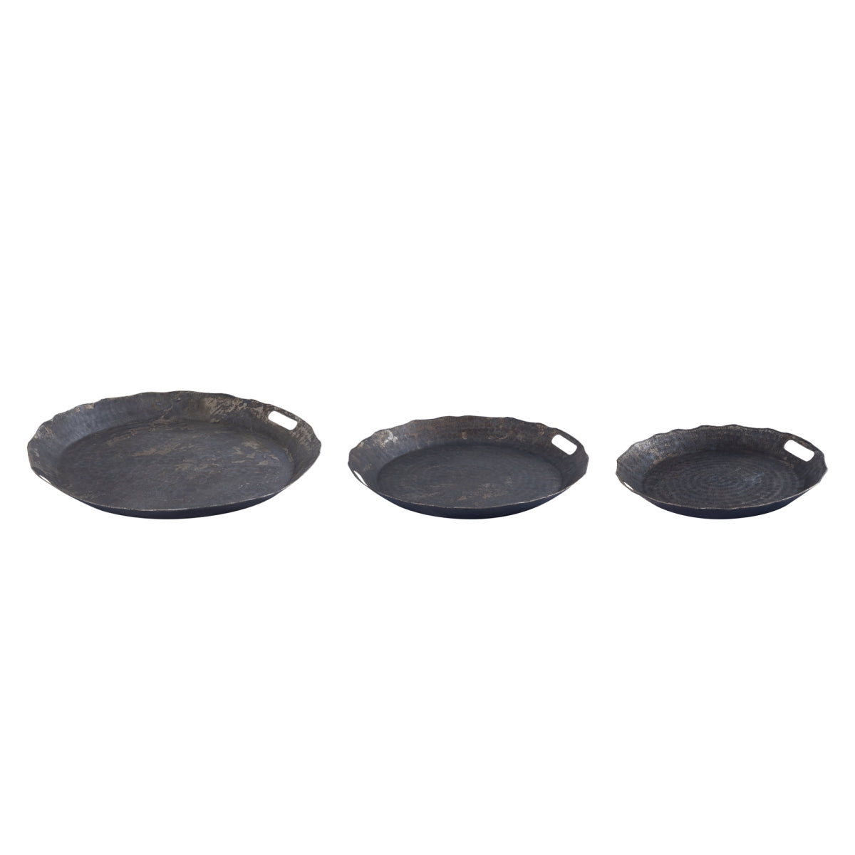 PTMD Semin Dienblad - 48x48x5 cm - Aluminium - Zilver