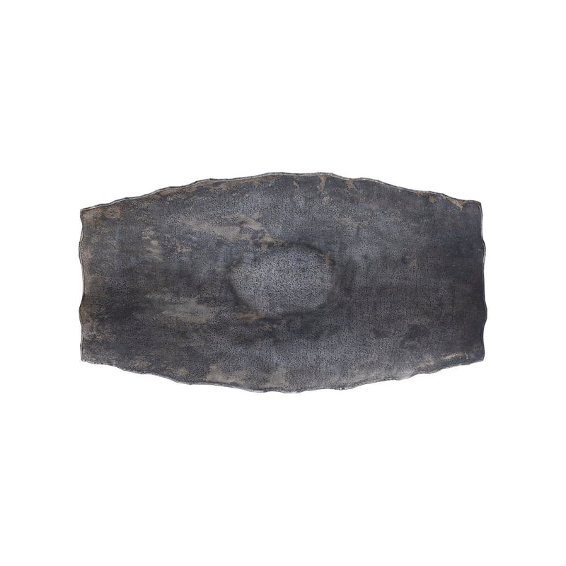 PTMD Semin Schaal - 49x27x8 cm - Aluminium - Zilver