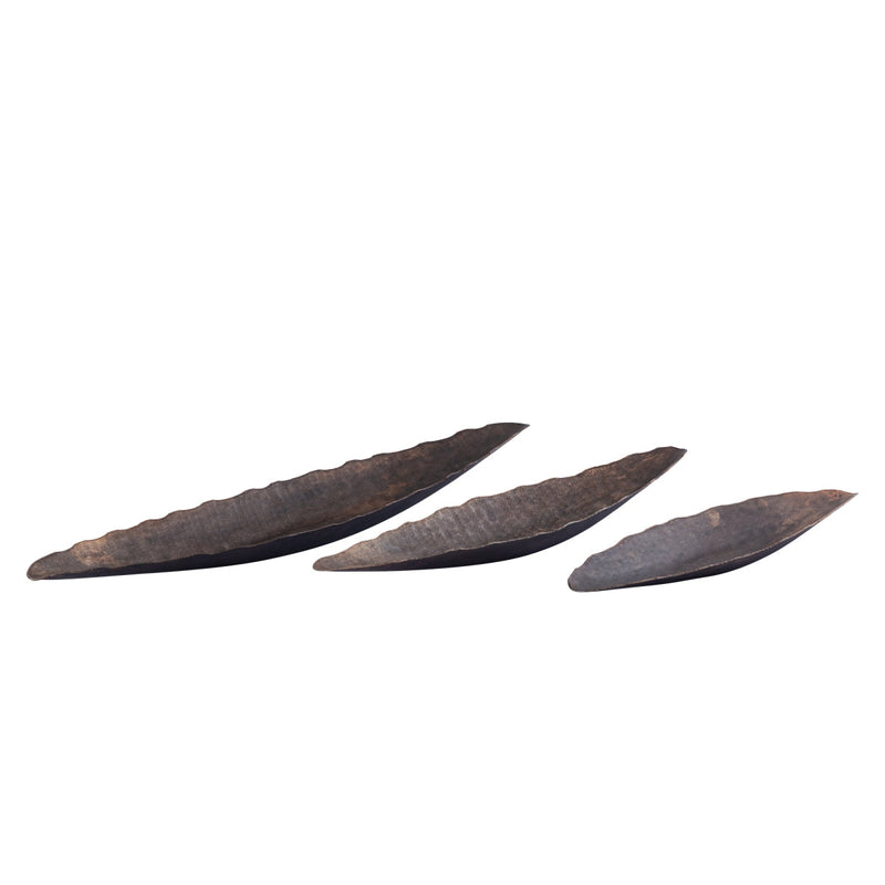 PTMD Semin Schaal - 72x17x7 cm - Aluminium - Koper