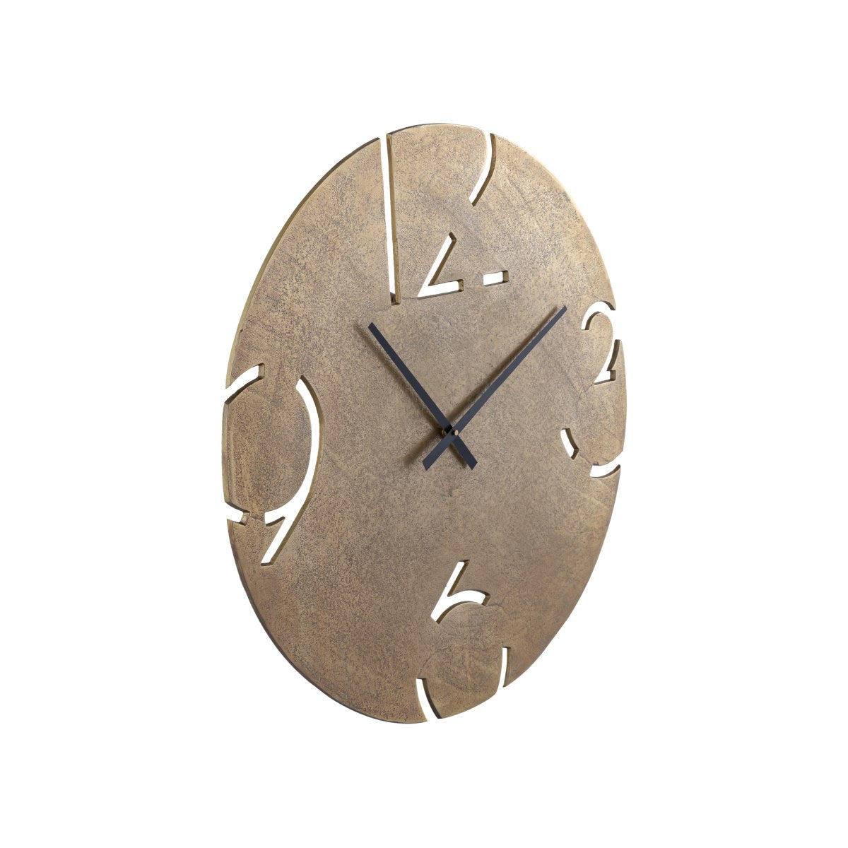 PTMD Zafrina Klok - 56x2x56 cm - Aluminium - Messing