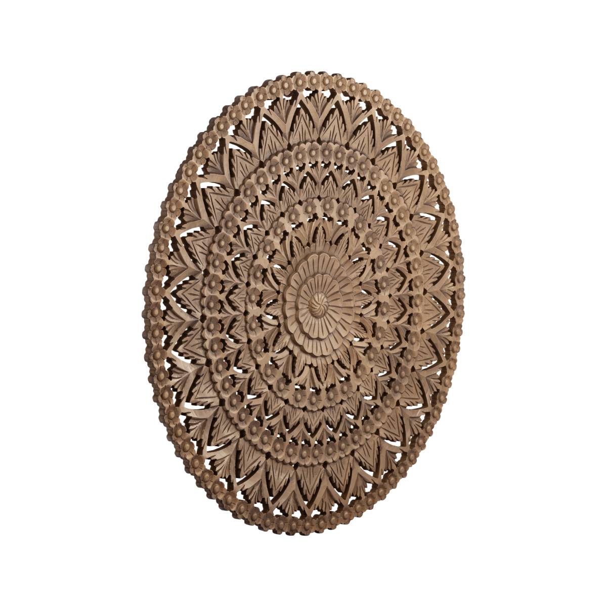 PTMD Willian Wanddecoratie - 90x1x90 cm - Mdf - Bruin
