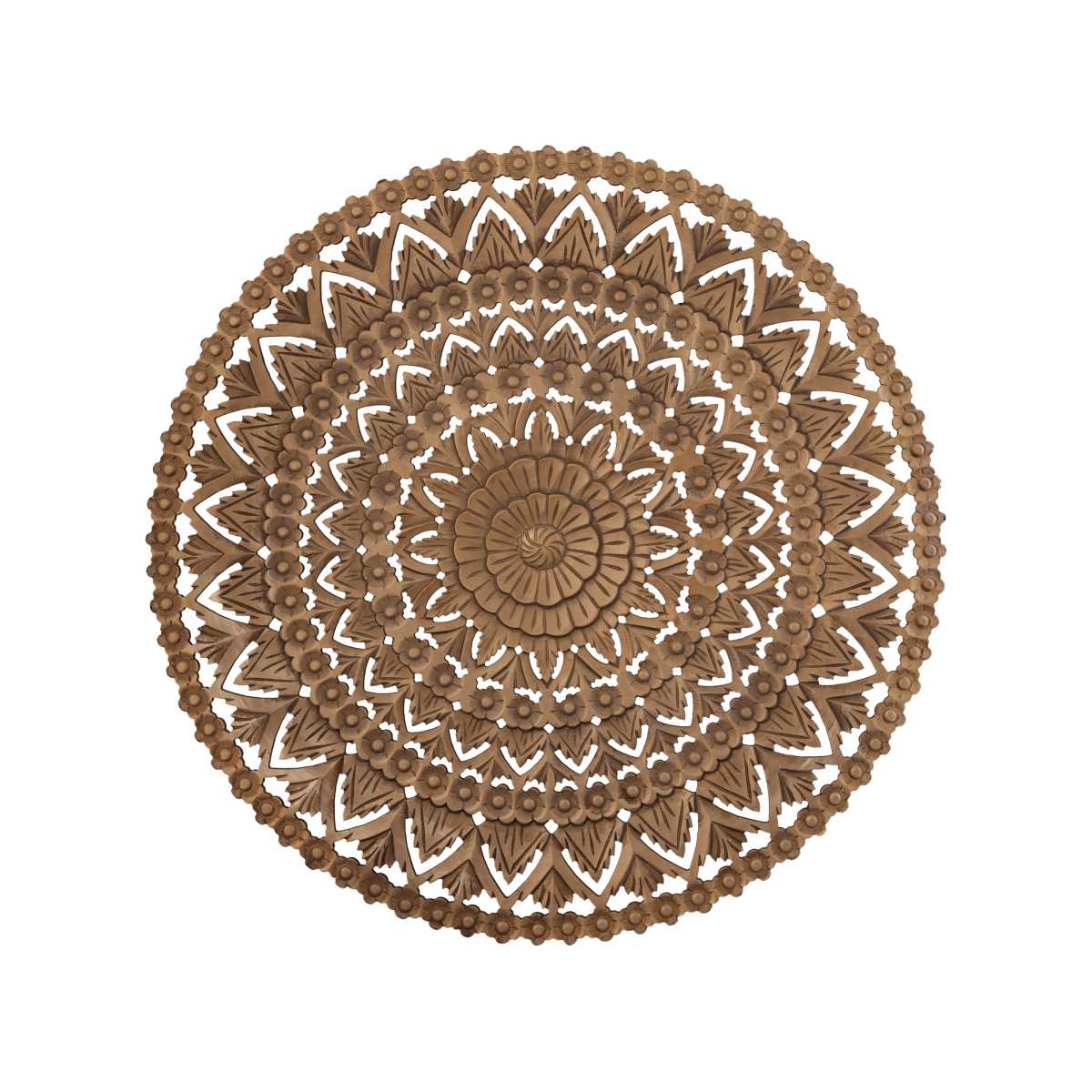PTMD Willian Wanddecoratie - 90x1x90 cm - Mdf - Bruin