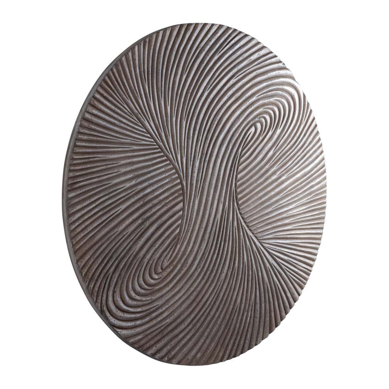 PTMD Wiktor Wanddecoratie - 120x2x120 cm - Mdf - Bruin