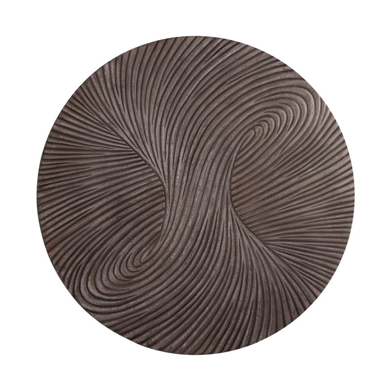 PTMD Wiktor Wanddecoratie - 120x2x120 cm - Mdf - Bruin