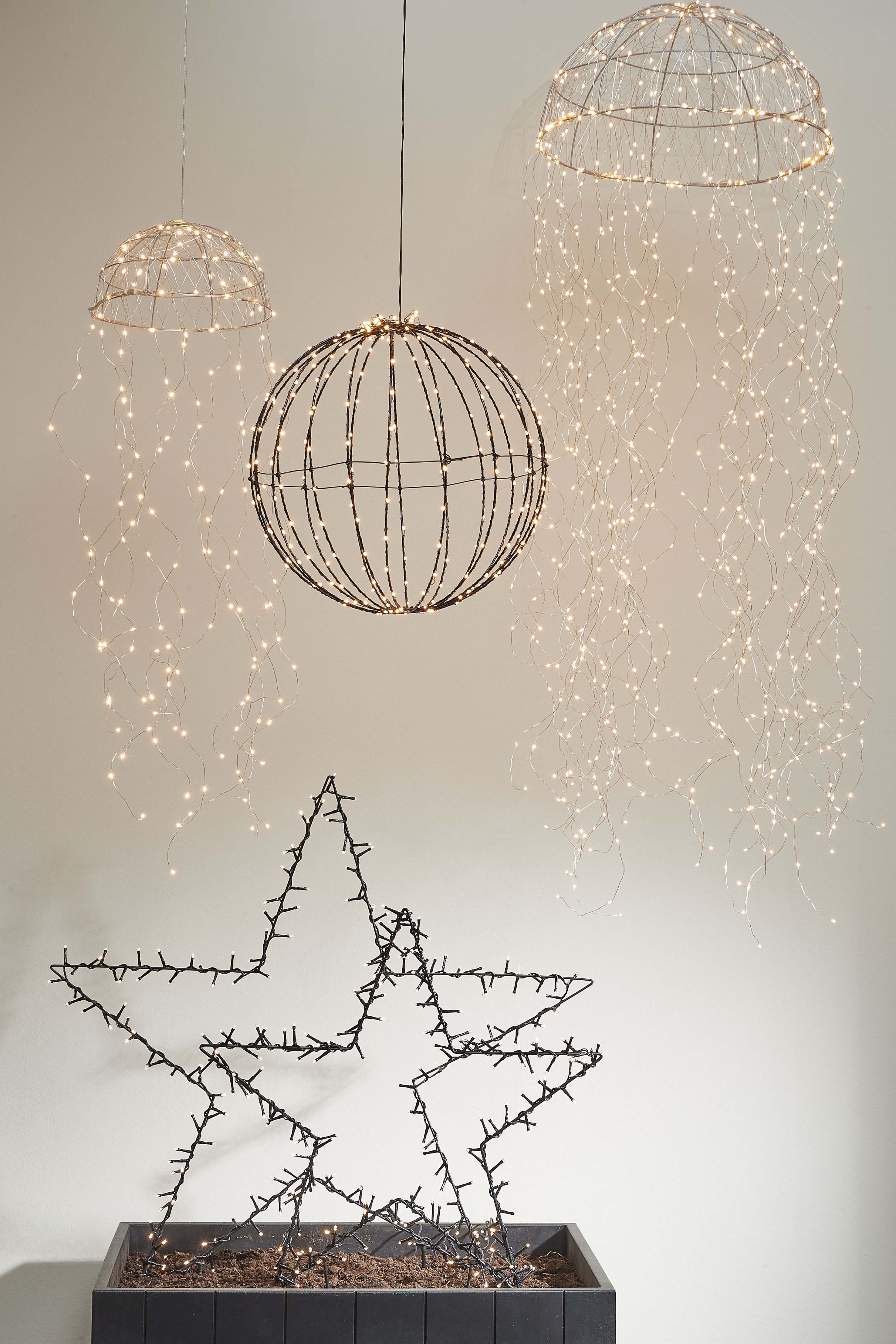 Luca Lighting Bal Kerstverlichting - Ø50 cm - 320 LED - Warm Wit