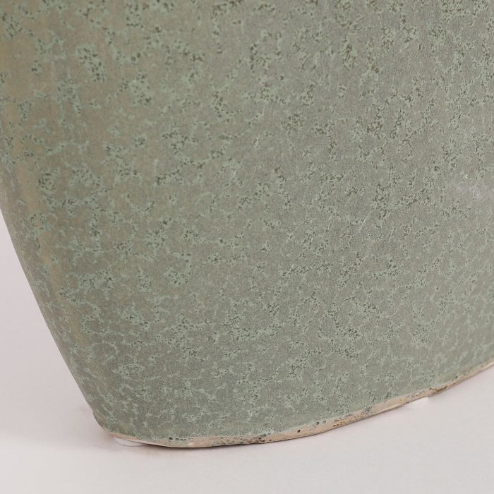 Mica Decorations Saul Tulp Vaas - 25 x 15,5 x 42 cm - Keramiek - Groen