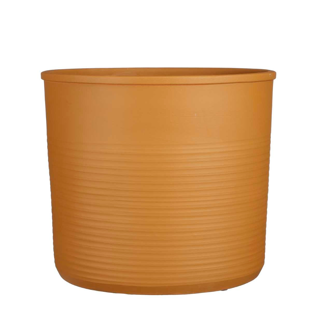 Mica Decorations Momo Ronde Bloempot - H33xØ38 cm - Terra - Lichtbruin