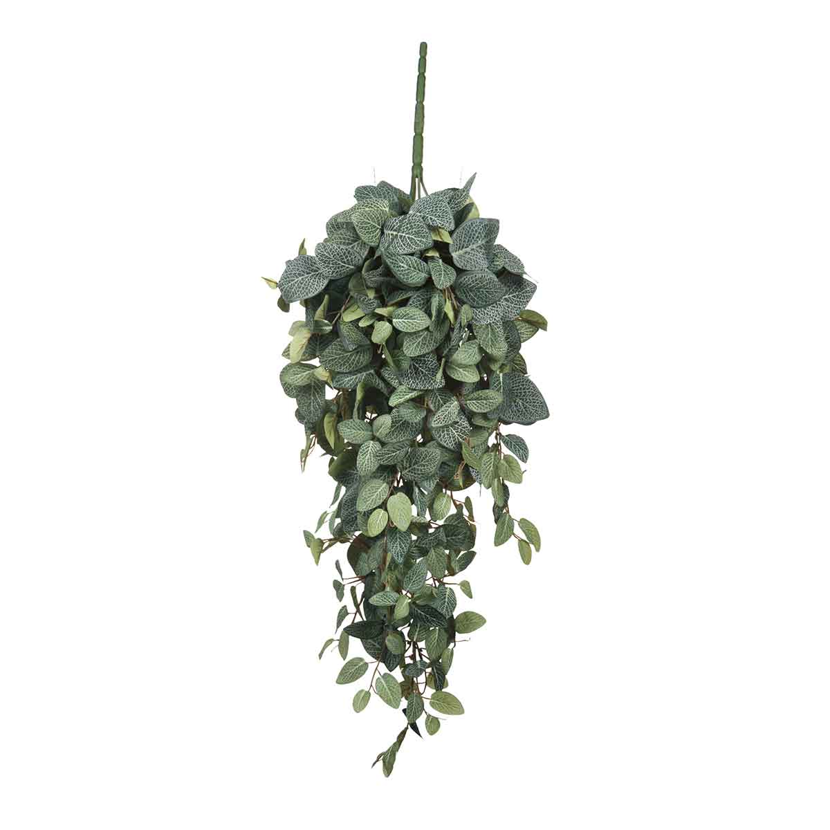 Mica Decorations Pilea Kunstplant - 70 x 30 x 20 cm - Hangend - Groen