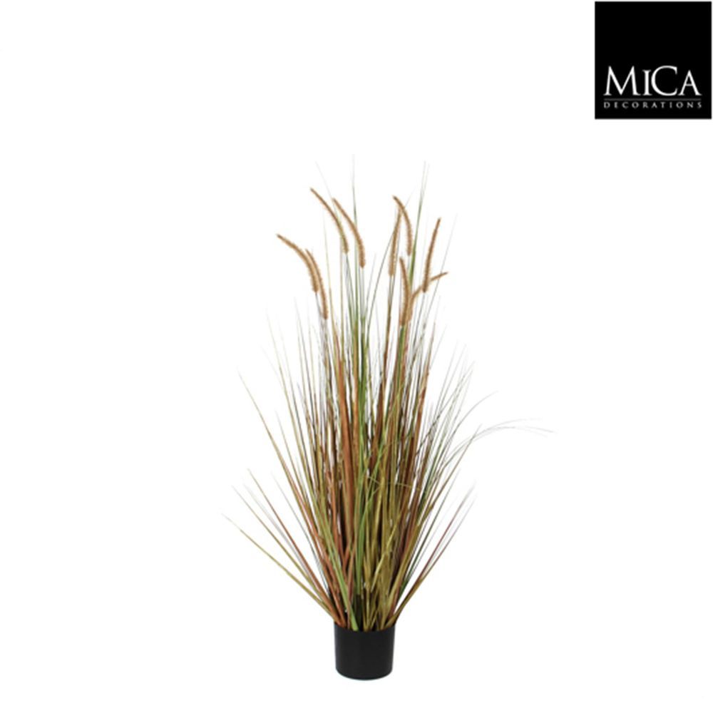 Mica Decorations Pluimgras Dogtail Kunstplant - H120 x Ø45 cm