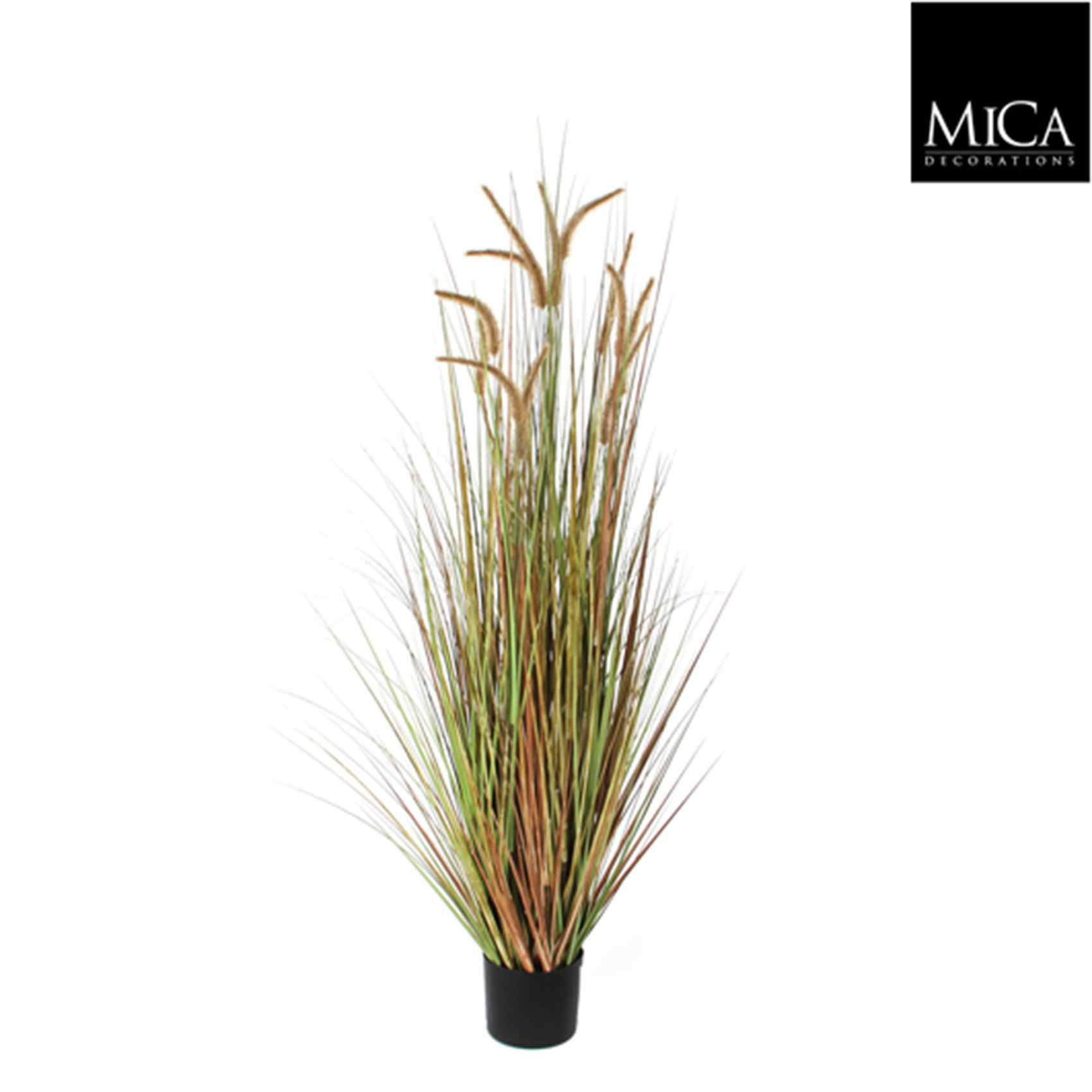 Mica Decorations Pluimgras Dogtail Kunstplant - H120 x Ø45 cm