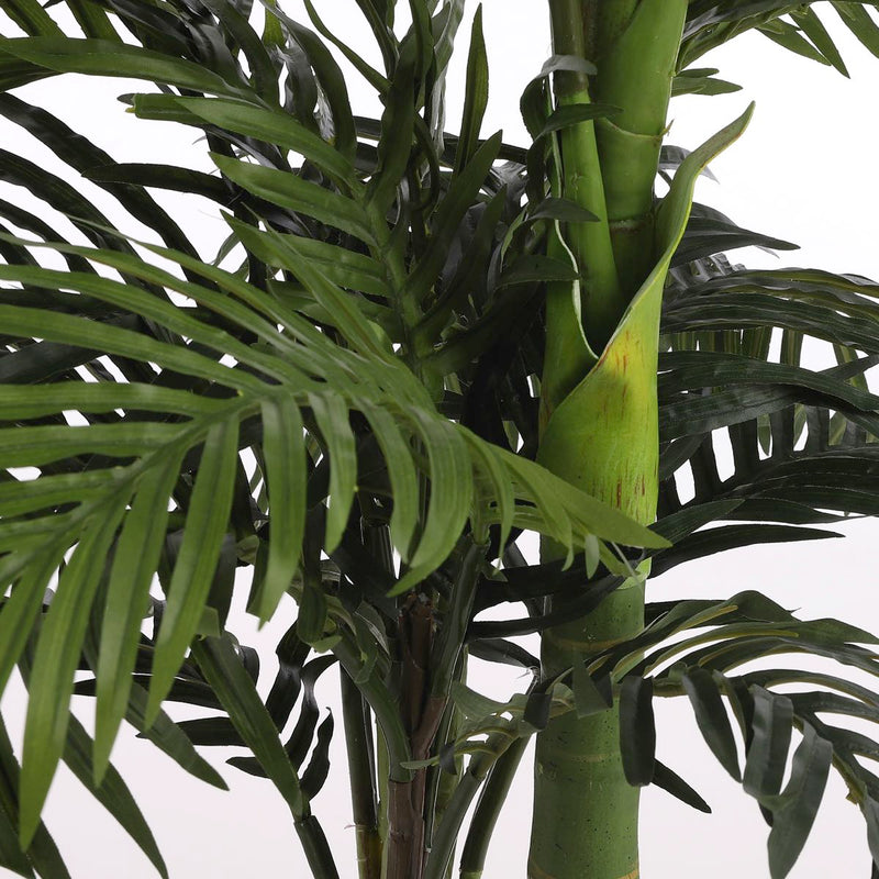 Mica Decorations areca palm groen in plastic pot maat in cm: 130 x 95