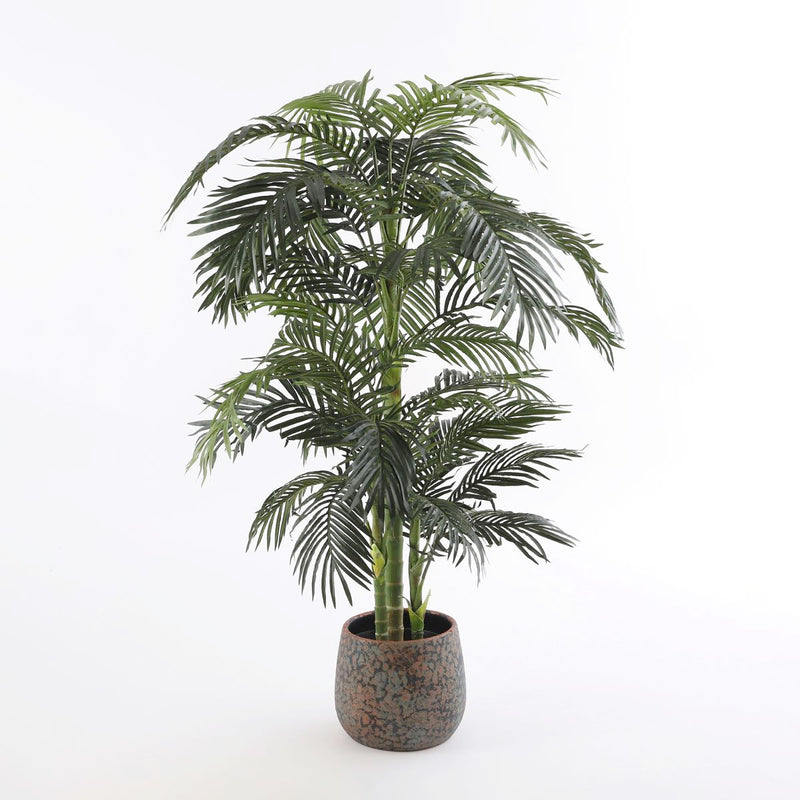 Mica Decorations Areca Palm Kunstplant - H170 x Ø115 cm - Pot - Groen