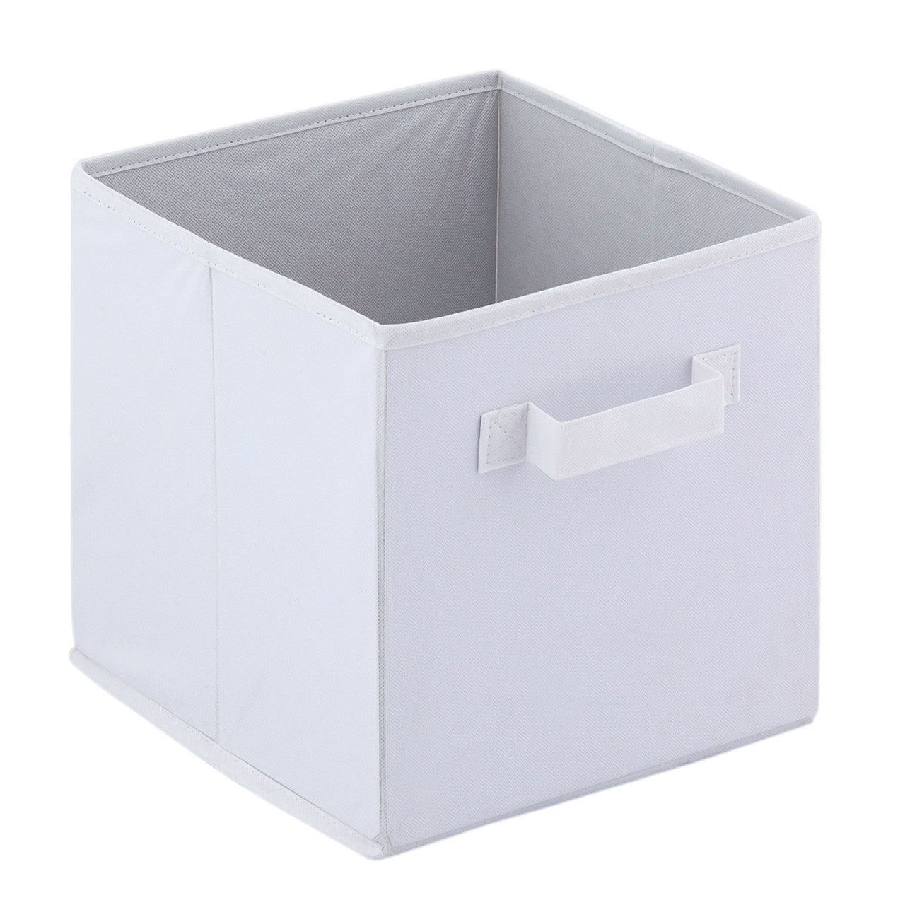 SVJ Opvouwbare Opbergbox Vierkant - 27x28x27 cm - Geel - Set van 6
